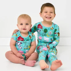 Two-Piece Pj Sets|Two-Piece Pj Sets<Little Sleepies Two-Piece Pajama Set Farm Fam