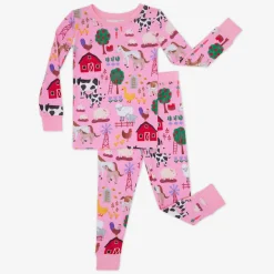 Two-Piece Pj Sets|Two-Piece Pj Sets<Little Sleepies Two-Piece Pajama Set Farm Fam