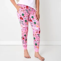 Mommy & Me|Mommy & Me<Little Sleepies Women's Pajama Pants Farm Fam