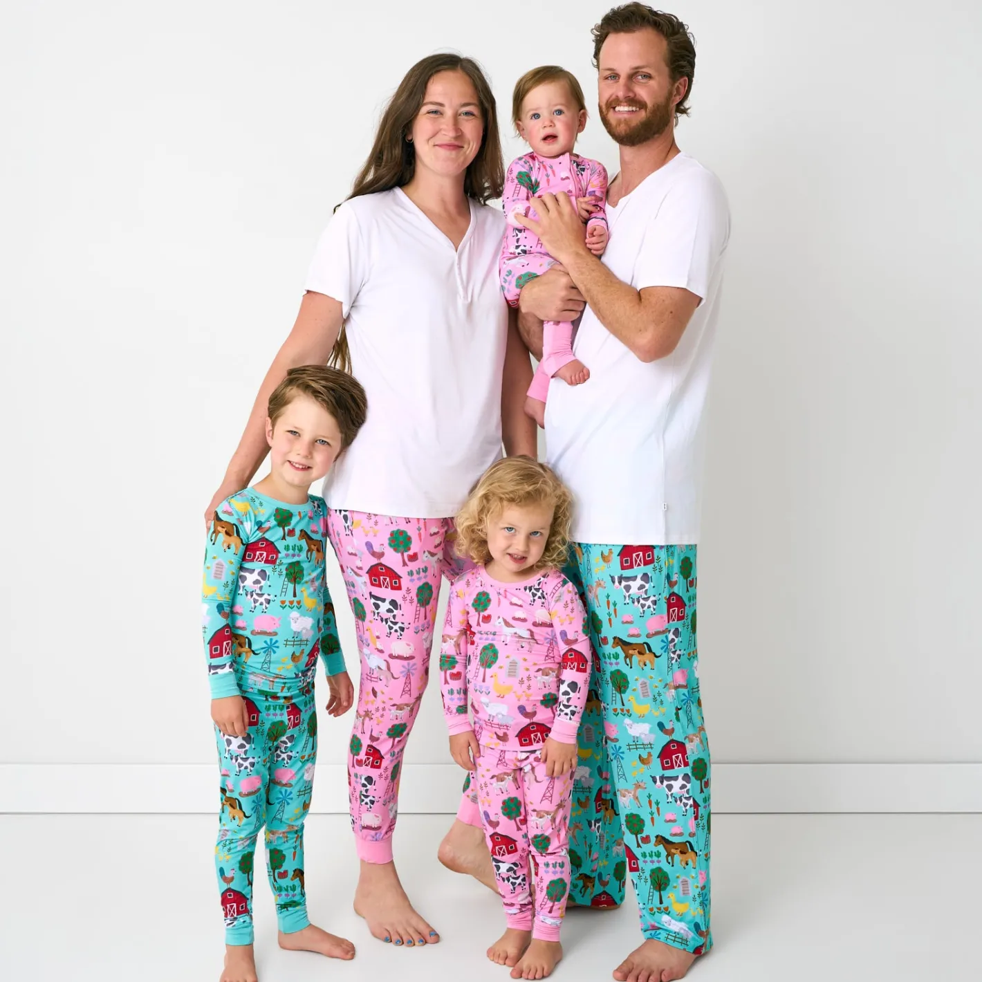 Mommy & Me|Mommy & Me<Little Sleepies Women's Pajama Pants Farm Fam