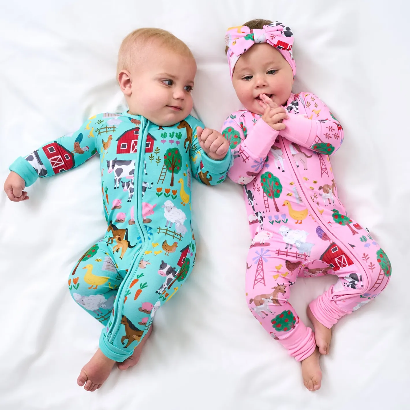 Sibling Matching|Mommy & Me<Little Sleepies Zippy Farm Fam