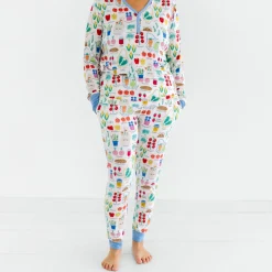 Mommy & Me|Mommy & Me<Little Sleepies Women's Pajama Pants Farmers Market