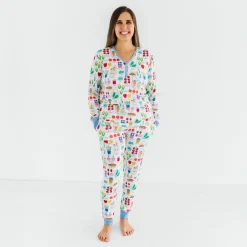 Mommy & Me|Mommy & Me<Little Sleepies Women's Pajama Pants Farmers Market