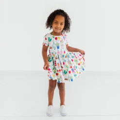 Dresses|Dresses<Little Sleepies Patch Pocket Dress Farmers Market