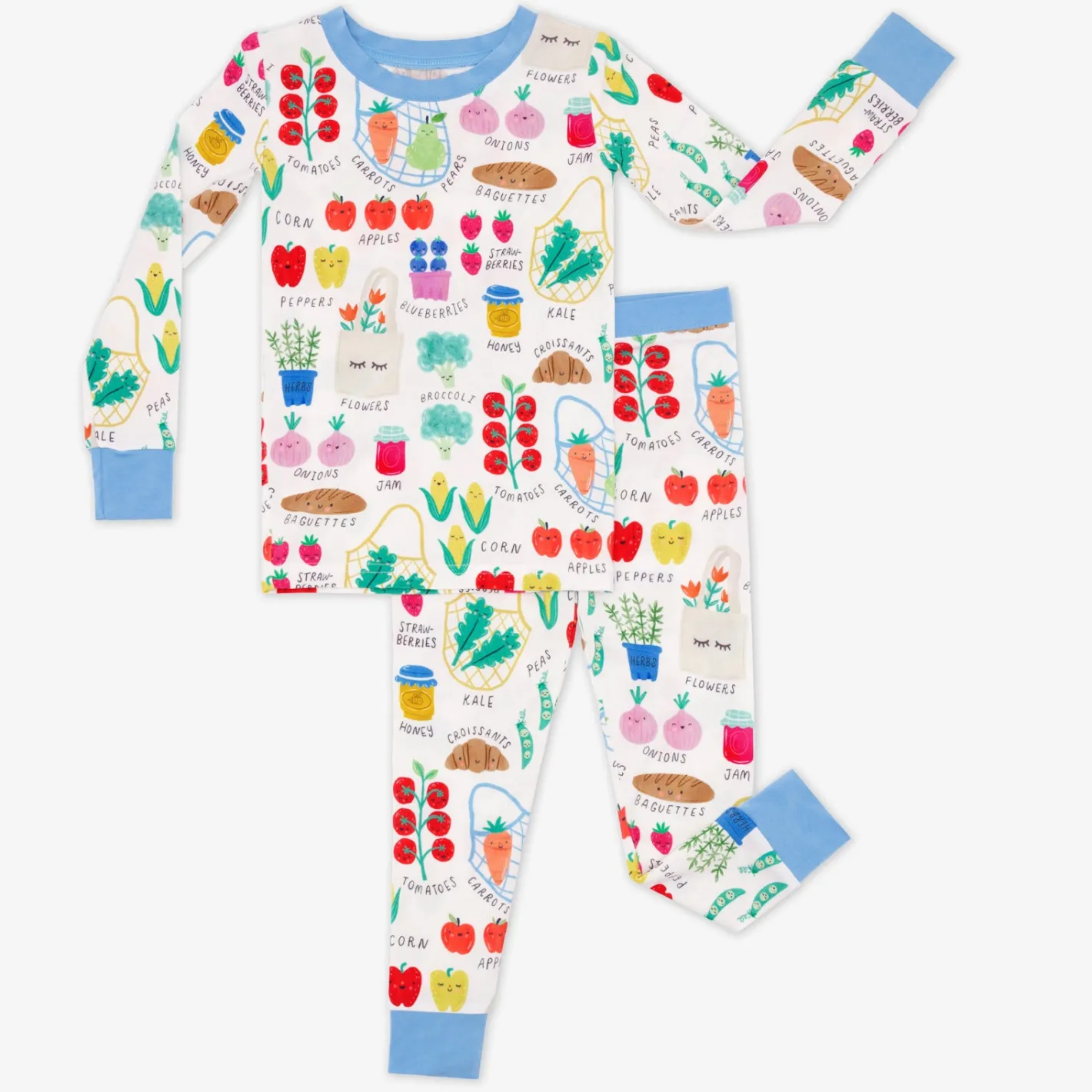 Two-Piece Pj Sets|Two-Piece Pj Sets<Little Sleepies Two-Piece Pajama Set Farmers Market