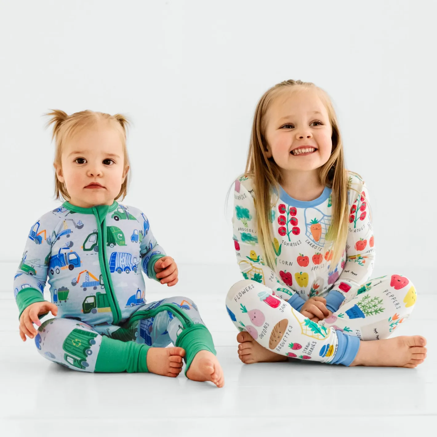 Two-Piece Pj Sets|Two-Piece Pj Sets<Little Sleepies Two-Piece Pajama Set Farmers Market