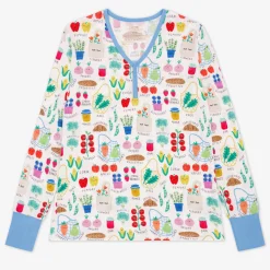 Mommy & Me|Mommy & Me<Little Sleepies Women's Pajama Top Farmers Market