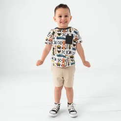 Tops & Tees|Tops & Tees<Little Sleepies Relaxed Pocket Tee Fast Lane