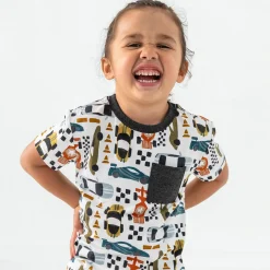 Tops & Tees|Tops & Tees<Little Sleepies Relaxed Pocket Tee Fast Lane