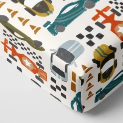 Sheets<Little Sleepies Fitted Crib Sheet Fast Lane