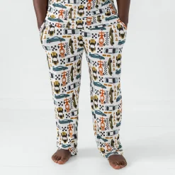 Daddy & Me|Full Family Matching<Little Sleepies Men's Pajama Pants Fast Lane
