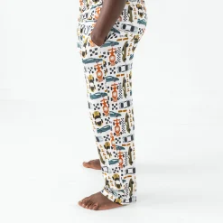 Daddy & Me|Full Family Matching<Little Sleepies Men's Pajama Pants Fast Lane