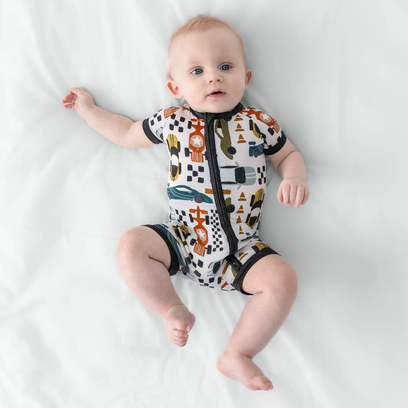 Zippies|Mommy & Me<Little Sleepies Shorty Zippy Fast Lane