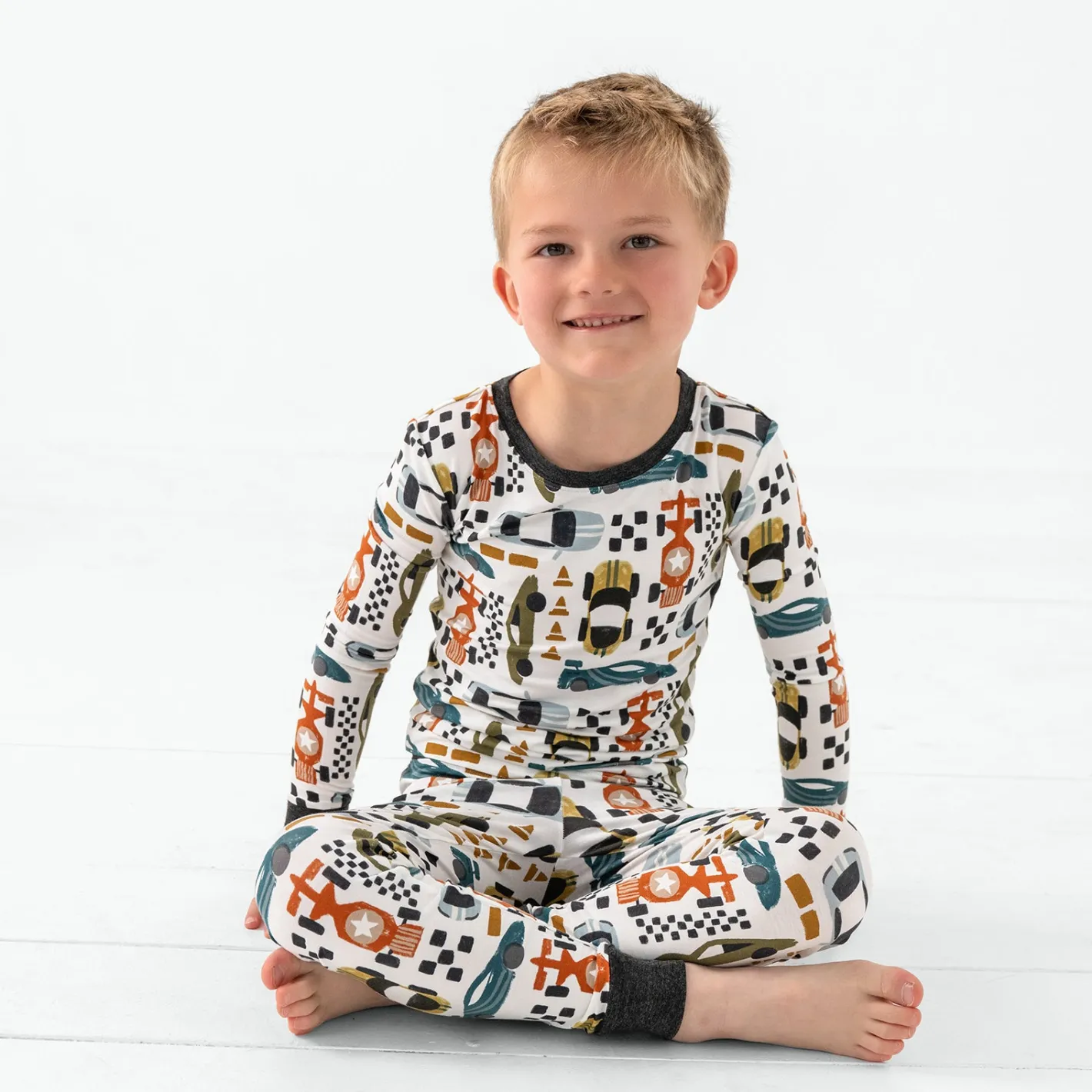 Two-Piece Pj Sets|Two-Piece Pj Sets<Little Sleepies Two-Piece Pajama Set Fast Lane