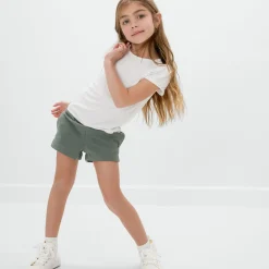 Everyday Essentials|Everyday Essentials<Little Sleepies Denim Shorts Fern