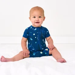 Zippies<Little Sleepies Shorty Zippy Firefly Glow