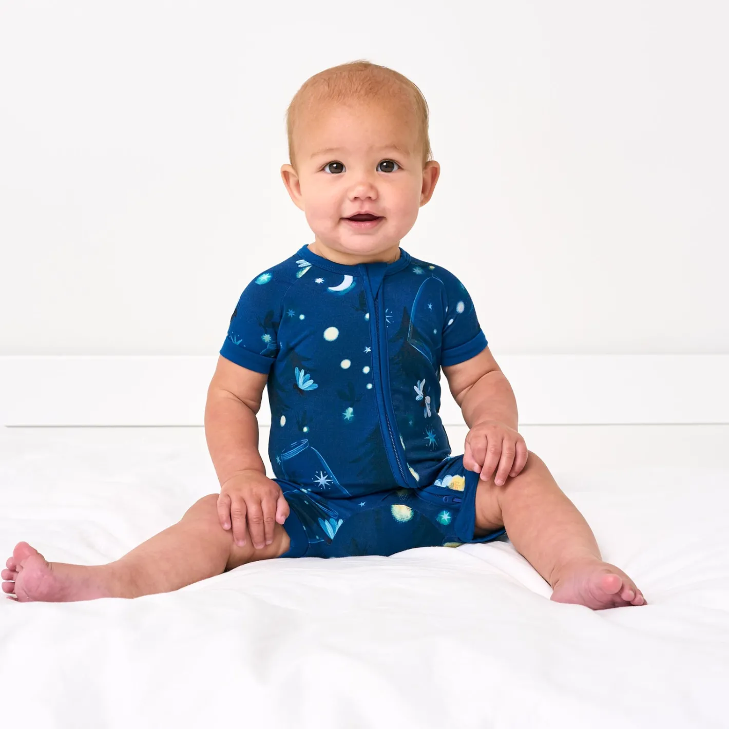 Zippies<Little Sleepies Shorty Zippy Firefly Glow