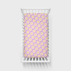 Sheets<Little Sleepies Fitted Crib Sheet Flower Power