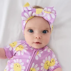 Hats & Headbands<Little Sleepies Luxe Bow Headband Flower Power