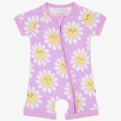 Zippies|Mommy & Me<Little Sleepies Shorty Zippy Flower Power