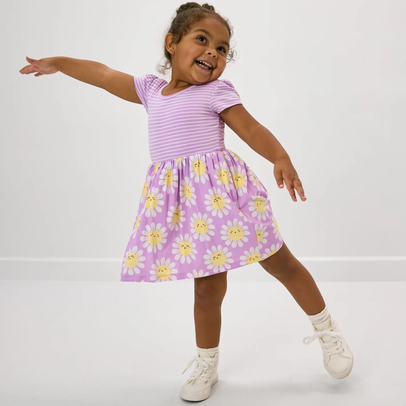 Dresses|Dresses<Little Sleepies Skater Dress Flower Power