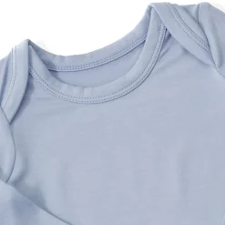 Bamboo Baby Clothes|Everyday Essentials<Little Sleepies Bodysuit Fog