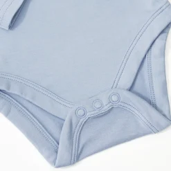 Bamboo Baby Clothes|Everyday Essentials<Little Sleepies Bodysuit Fog