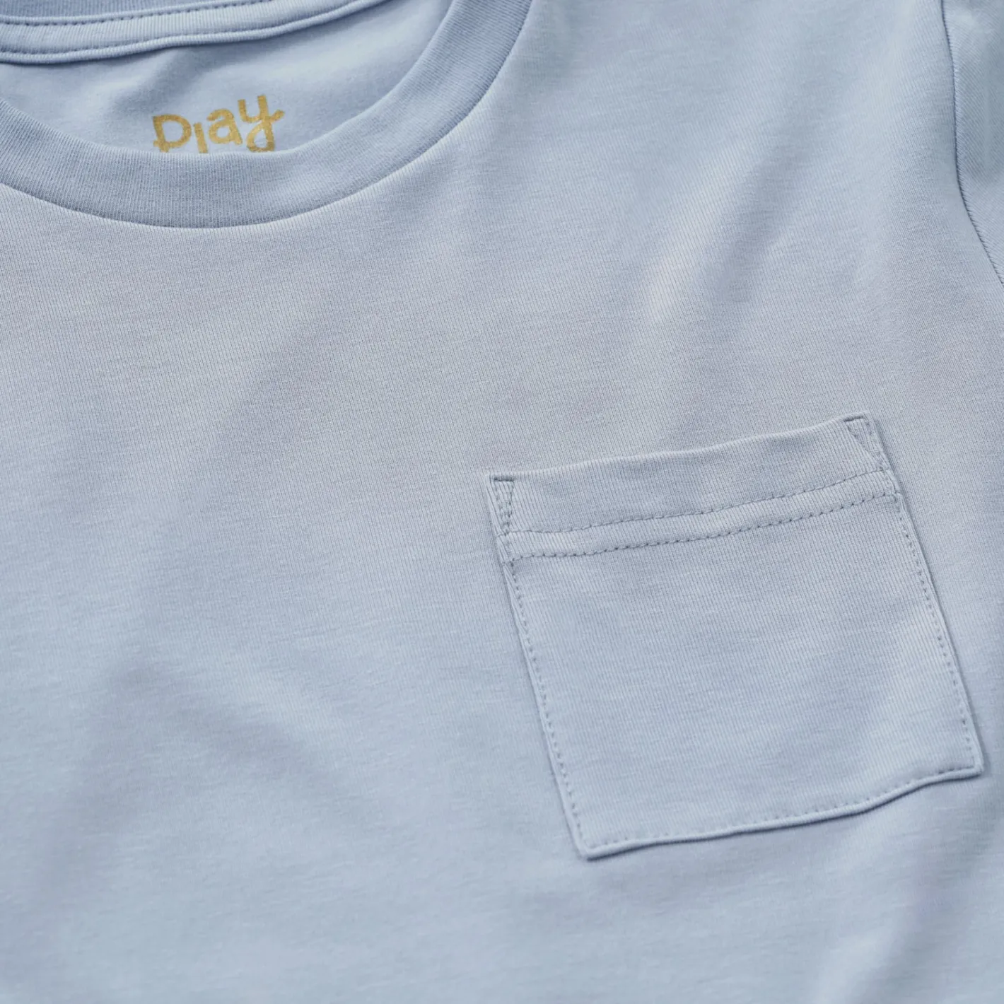 Everyday Essentials|Everyday Essentials<Little Sleepies Relaxed Pocket Tee Fog