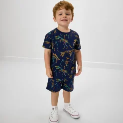 Shorts|Shorts<Little Sleepies Drawstring Shorts Fossil Quest