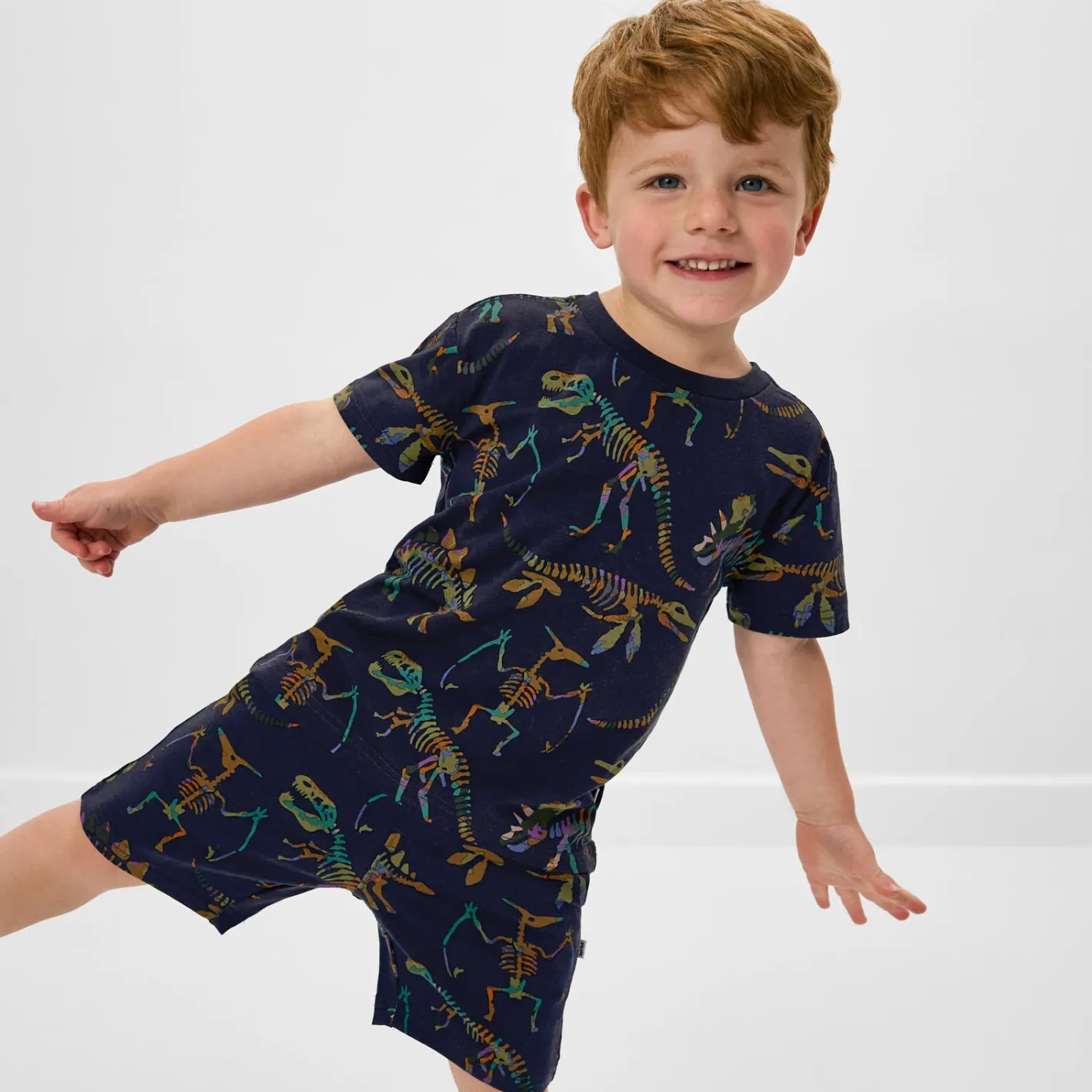 Shorts|Shorts<Little Sleepies Drawstring Shorts Fossil Quest