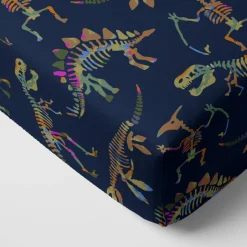 Sheets<Little Sleepies Fitted Crib Sheet Fossil Quest