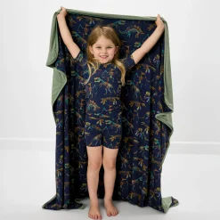 Cloud Blankets|Cloud Blankets<Little Sleepies Large Cloud Blanket® Fossil Quest