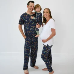 Daddy & Me|Full Family Matching<Little Sleepies Men's Short Sleeve Pajama Top Fossil Quest