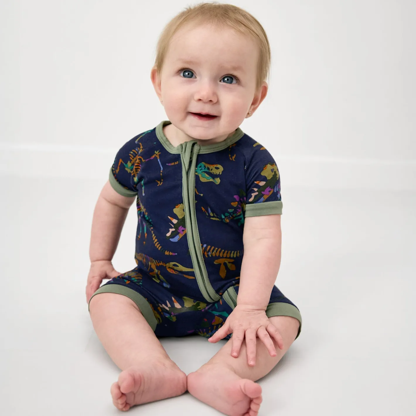 Zippies|Mommy & Me<Little Sleepies Shorty Zippy Fossil Quest