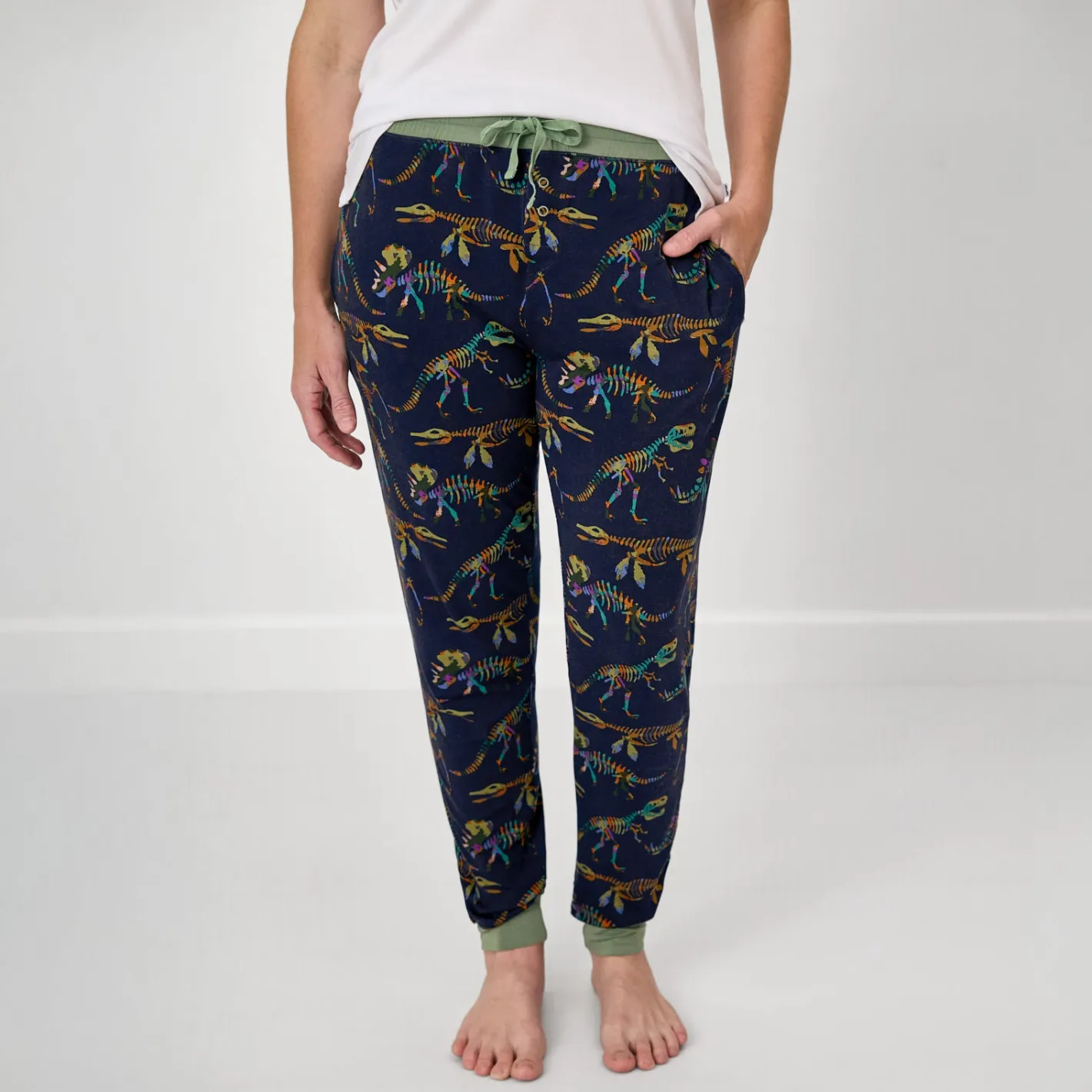 Mommy & Me|Mommy & Me<Little Sleepies Women's Pajama Pants Fossil Quest