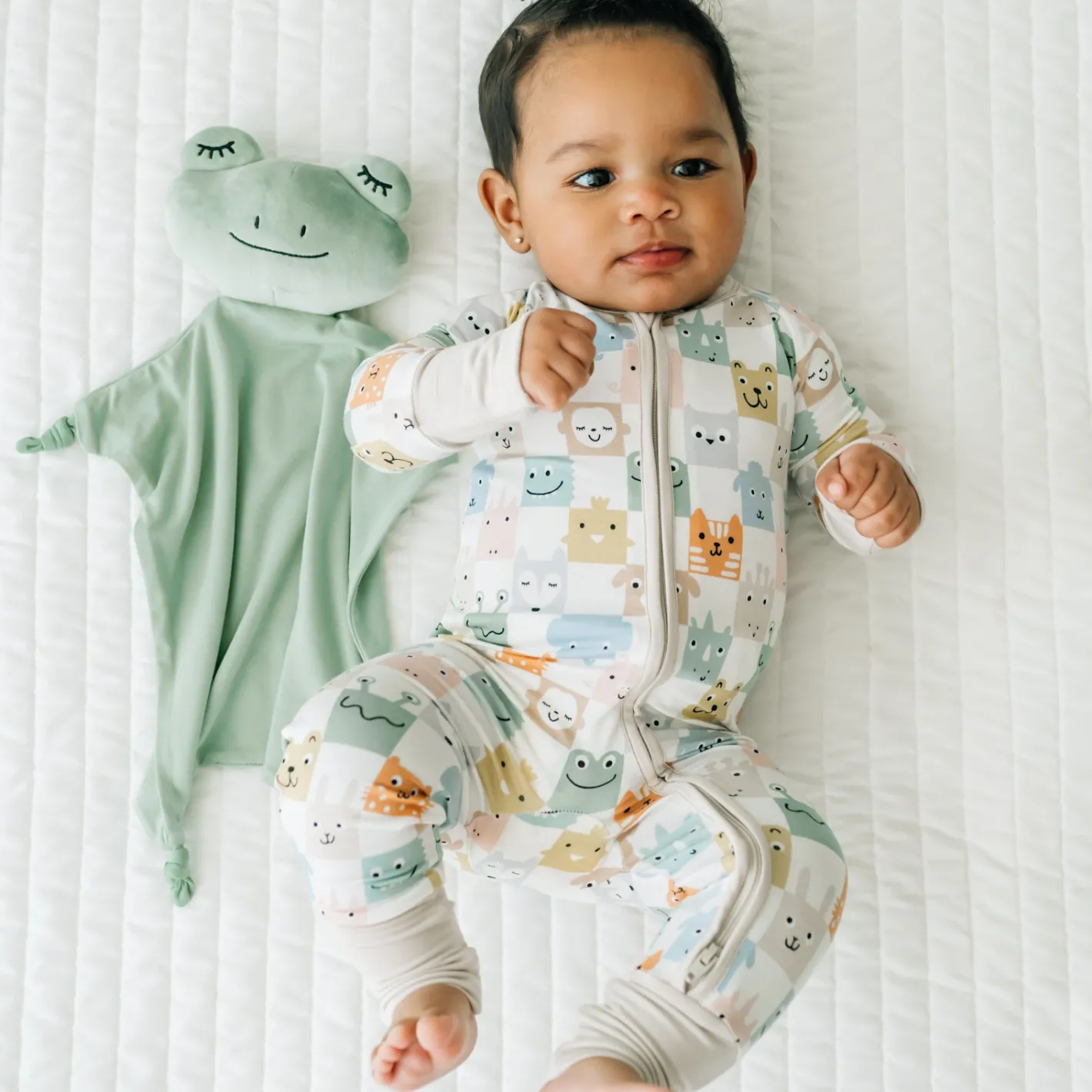 Sleepyhead Loveys<Little Sleepies Fredrik the Frog Sleepyhead Lovey