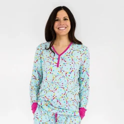 Mommy & Me|Mommy & Me<Little Sleepies Women's Pajama Top Friends Forever