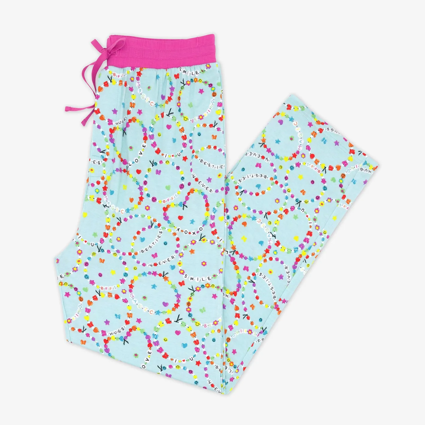 Daddy & Me|Full Family Matching<Little Sleepies Men's Pajama Pants Friends Forever