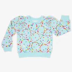 Sweaters & Hoodies|Sweaters & Hoodies<Little Sleepies Puff Sleeve Crewneck Friends Forever