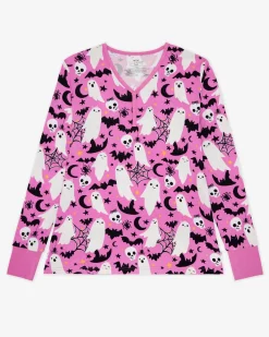 Mommy & Me|Mommy & Me<Little Sleepies Women's Pajama Top Frightful Friends
