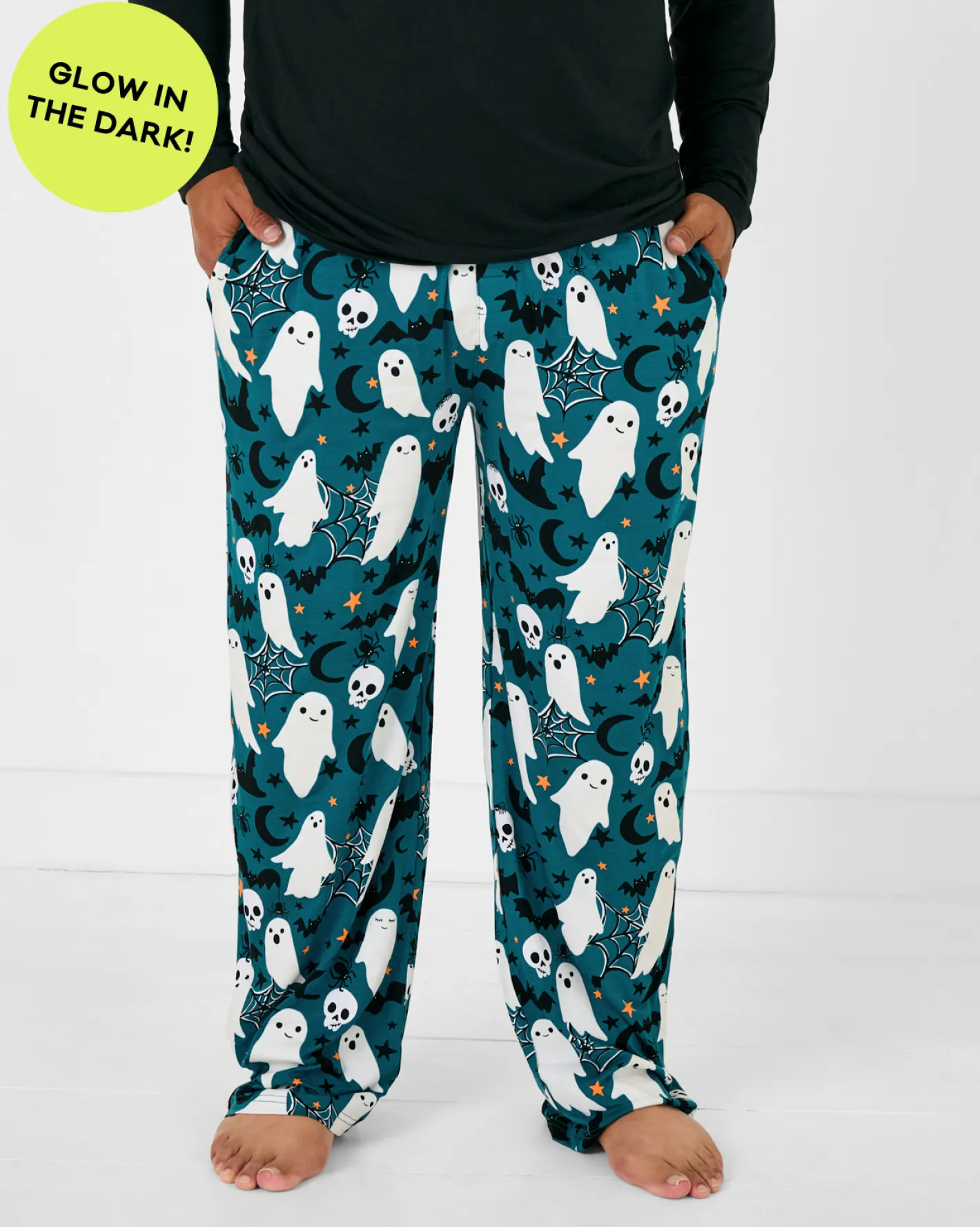 Daddy & Me|Full Family Matching<Little Sleepies Men's Pajama Pants Frightful Friends