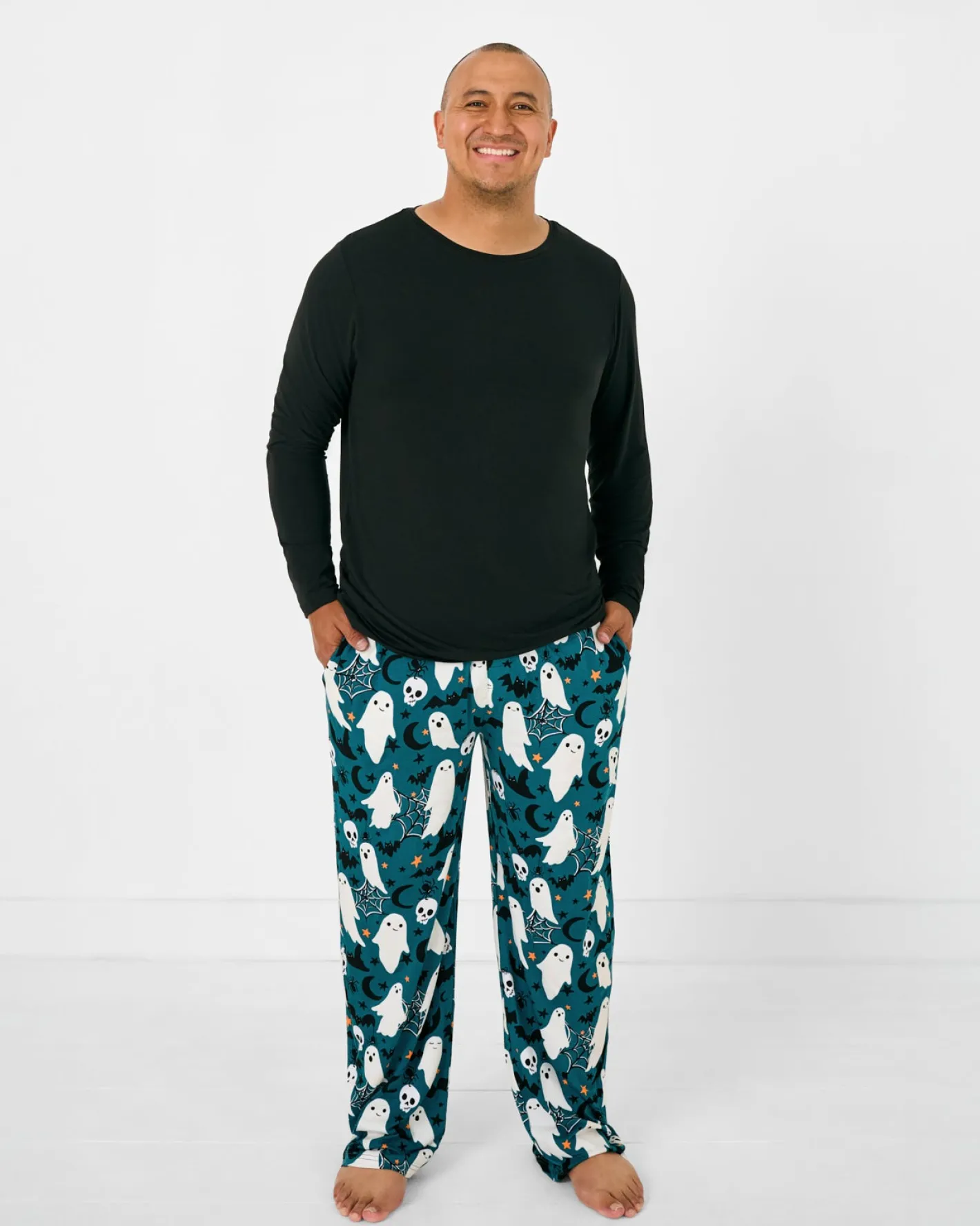 Daddy & Me|Full Family Matching<Little Sleepies Men's Pajama Pants Frightful Friends