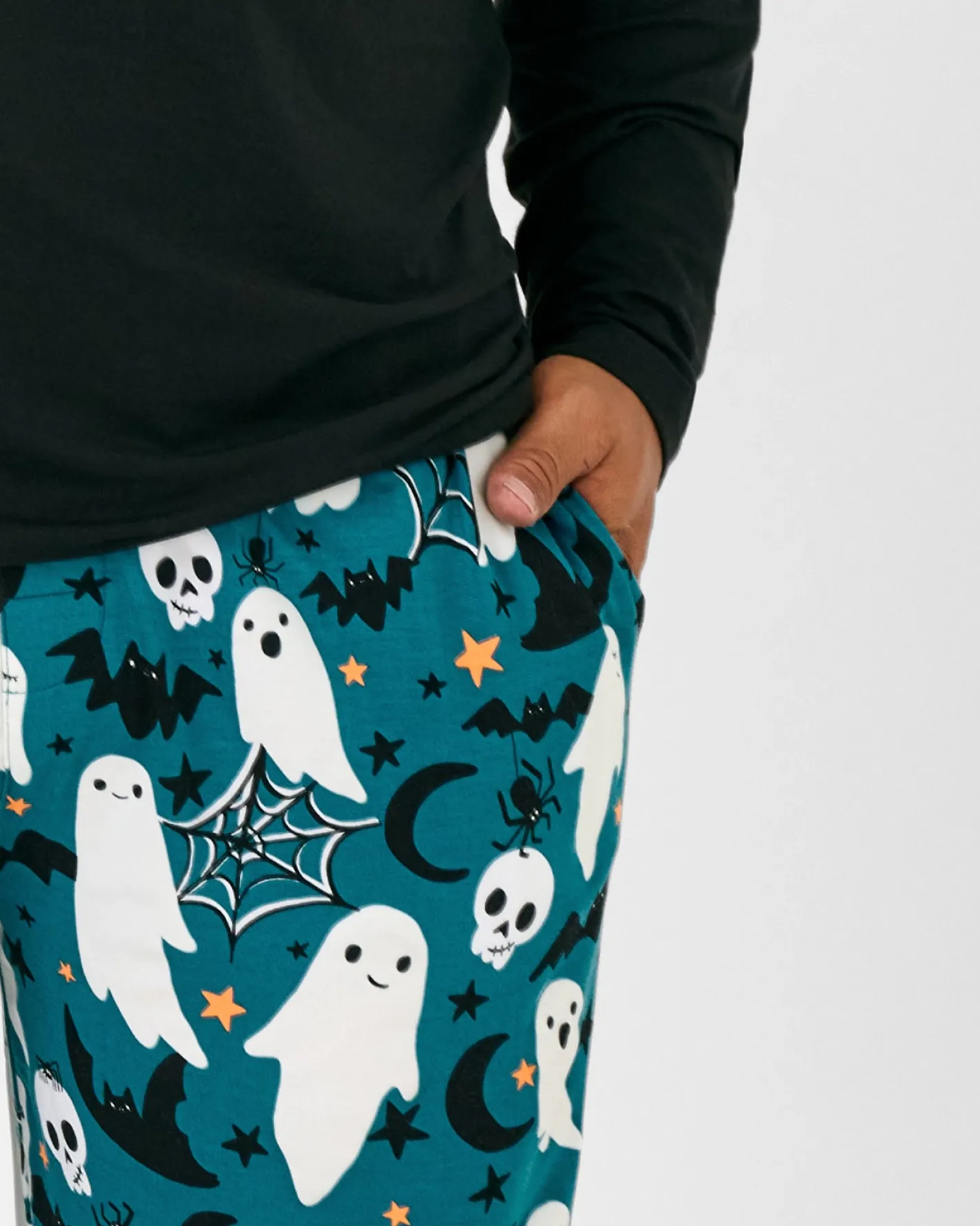 Daddy & Me|Full Family Matching<Little Sleepies Men's Pajama Pants Frightful Friends
