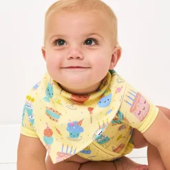 Bibs<Little Sleepies Bandana Bib Frosted Fun