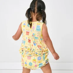 Bamboo Baby Clothes|Rompers<Little Sleepies Bubble Romper Frosted Fun