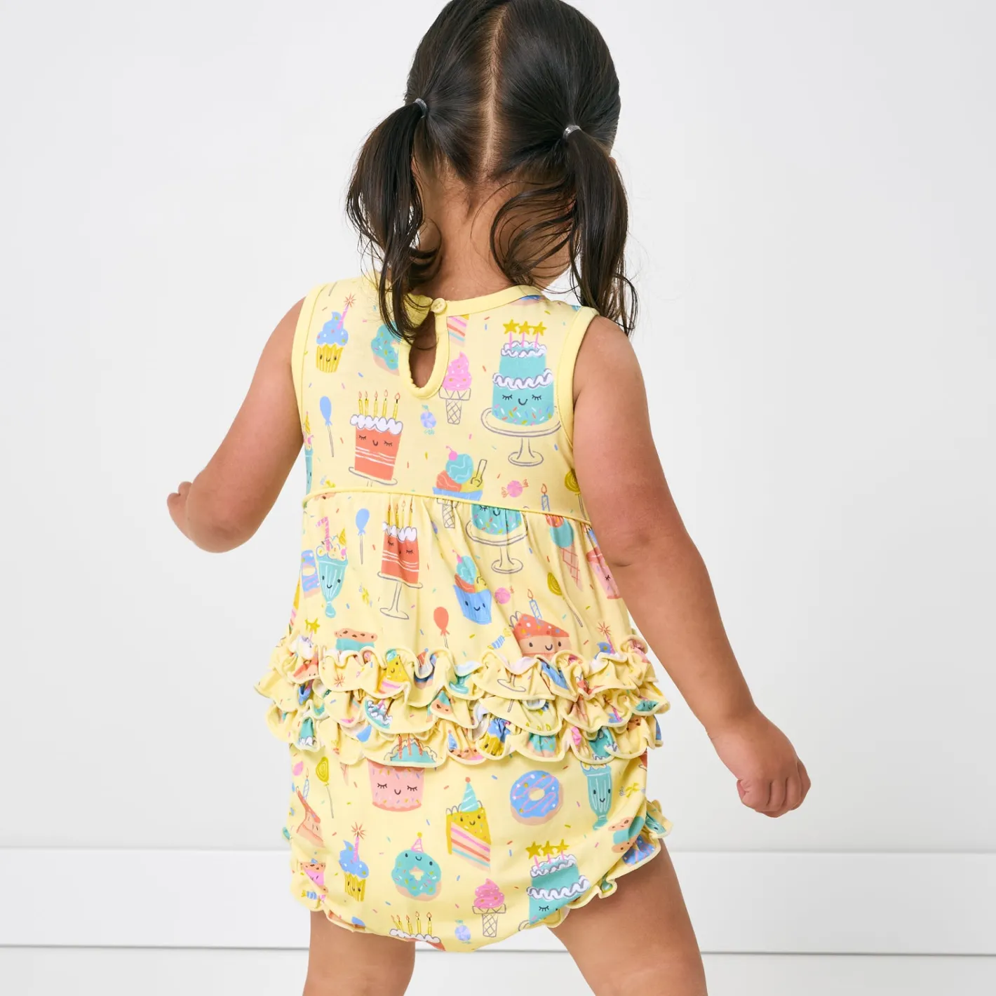 Bamboo Baby Clothes|Rompers<Little Sleepies Bubble Romper Frosted Fun