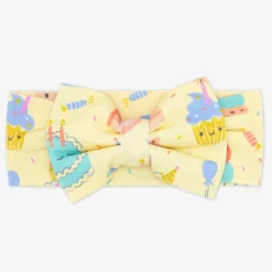 Hats & Headbands<Little Sleepies Luxe Bow Headband Frosted Fun