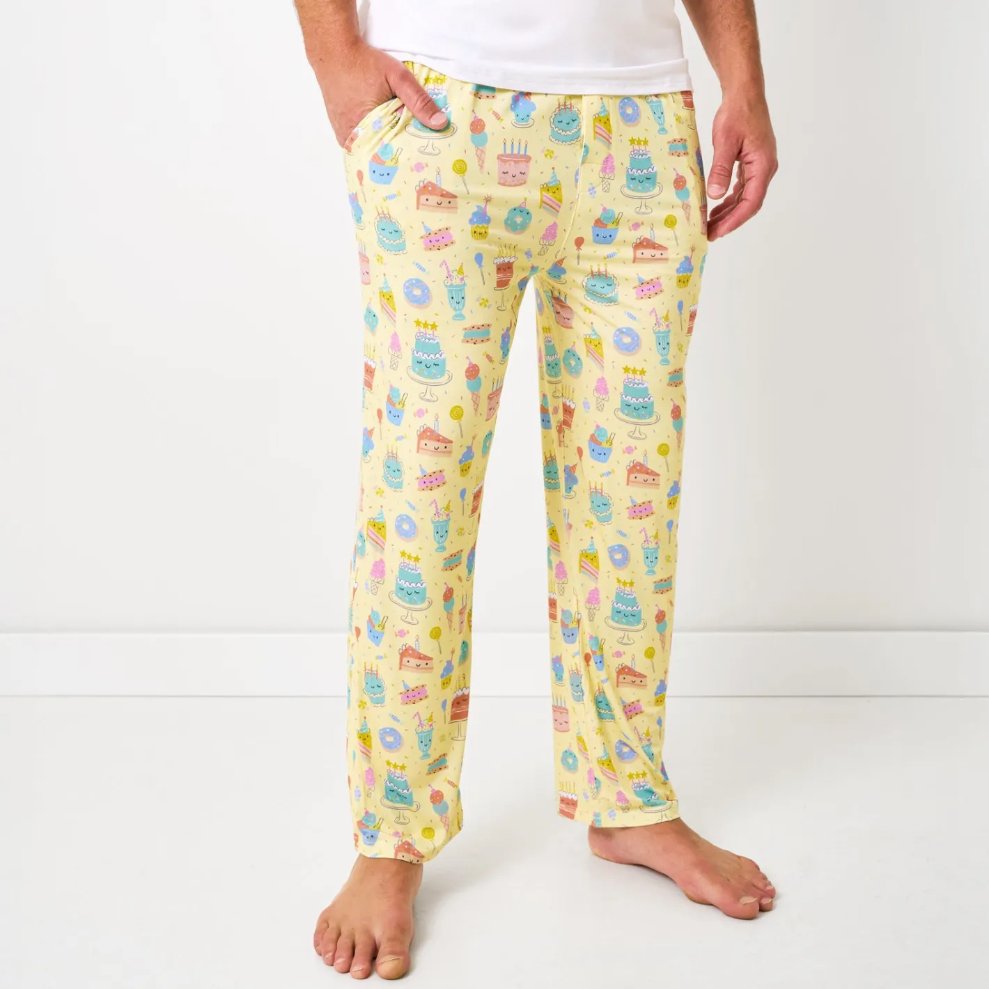 Daddy & Me|Full Family Matching<Little Sleepies Men's Pajama Pants Frosted Fun