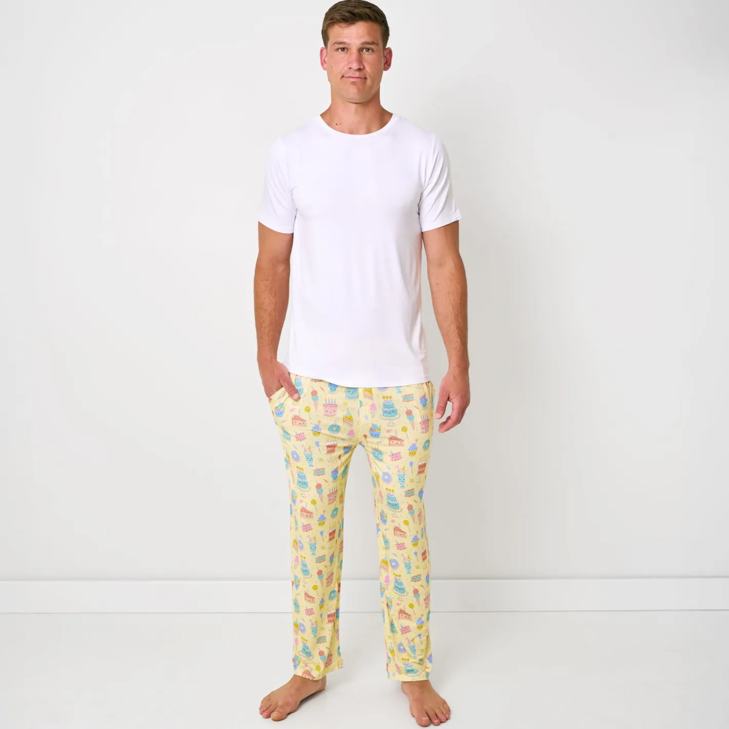 Daddy & Me|Full Family Matching<Little Sleepies Men's Pajama Pants Frosted Fun