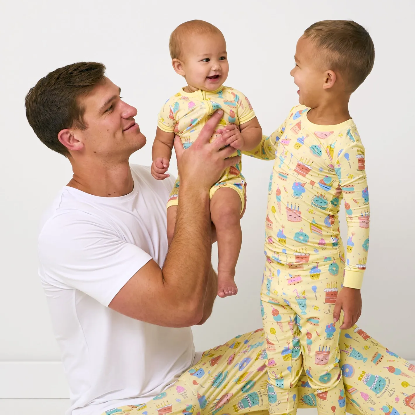 Daddy & Me|Full Family Matching<Little Sleepies Men's Pajama Pants Frosted Fun